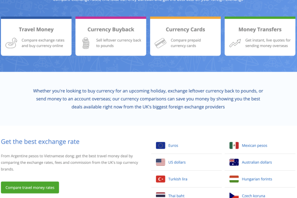Compare Holiday Money